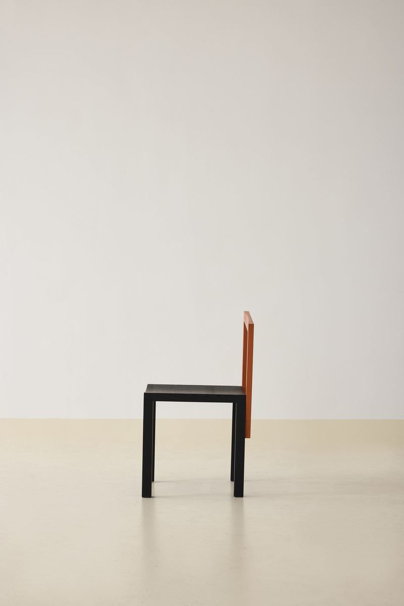 Block Chair, side view